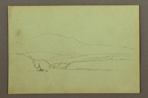 See, Hügelkette, möglicherweise 1856