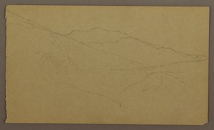 Zeichnung, Landschaft, Mai–August 1865 von Frederic Edwin Church