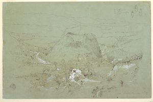 Landschaft nahe Guaranda, Ecuador, 5. Juni 1857 von Frederic Edwin Church