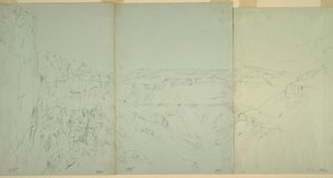 Landschaft in El Yeman, 1868 von Frederic Edwin Church