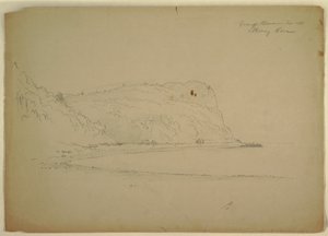 Zeichnung, Affenhöhle, 1851