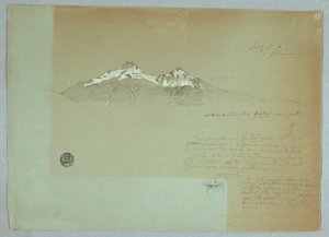 Berg Iliniza, Ecuador von Frederic Edwin Church