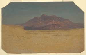 Zeichnung, Berglandschaft, 1868 von Frederic Edwin Church