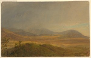Zeichnung, Bergige Landschaft, Mai 1865 von Frederic Edwin Church