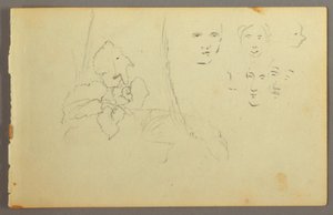 Pflanzenstudie, Gesichter von Frederic Edwin Church