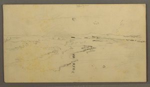 Fluss, reflektierter Mond, 14. Juni 1870
