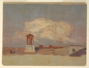 Dächer einer italienischen Stadt, 1868–69