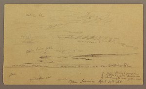 Meereslandschaft, 29. April 1865 von Frederic Edwin Church