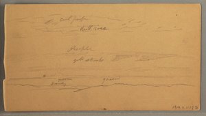 Scharfe Berggipfel, bewölkter Himmel, Juni 1874 von Frederic Edwin Church