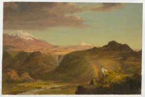 Südamerikanische Landschaft, 1854 von Frederic Edwin Church
