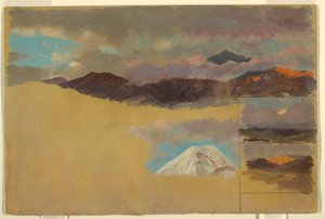 Studien des Mount Chimborazo, Ecuador, 1857