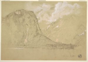 Der Königssee und Schrainbach-Fälle, Juli 1868 von Frederic Edwin Church