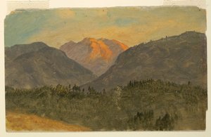 Untesberg, nahe Berchtesgaden, Bayern, 1868 von Frederic Edwin Church