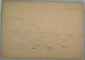 Tal nahe Ibagué, Kolumbien, Juli 1853 von Frederic Edwin Church