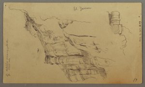 Blick über Wady el-Arabah, 20. Februar, möglicherweise 1868 von Frederic Edwin Church