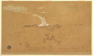 Vulkan Sangay, 11. Juli 1857 von Frederic Edwin Church