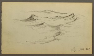 Wellen, 1860 von Frederic Edwin Church