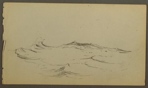 Wellen, möglicherweise 1860 von Frederic Edwin Church