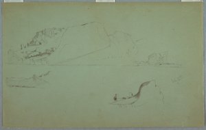 Treibende Eisberge, 15. Juli 1859