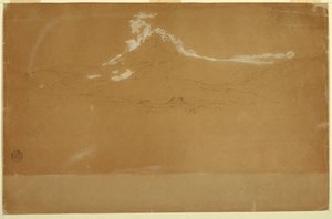 Der Chimborazo, nahe Guanojo und Guaranda, Ecuador von Frederic Edwin Church