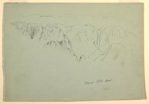 Berg, Wady el-Arabah, 23. Februar 1868 von Frederic Edwin Church