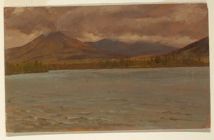 Mt. Katahdin vom Lake Katahdin