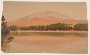 Mt. Katahdin vom Togue Pond