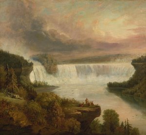 Niagarafälle (Hufeisenfälle) von Frederic Edwin Church