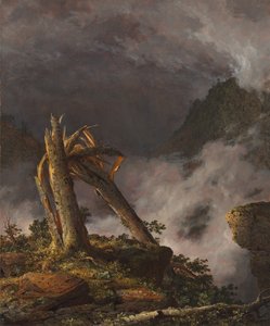 Sturm in den Bergen