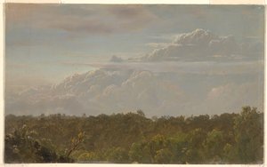 Gewitterwolken, Jamaika von Frederic Edwin Church