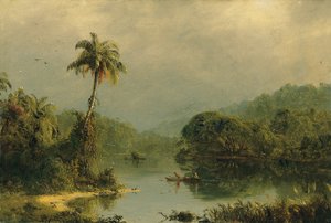 Tropische Landschaft von Frederic Edwin Church
