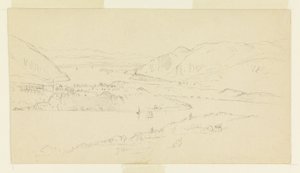 Blick auf West Point von Castle Rock von Frederic Edwin Church