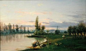 Das Ufer der Seine