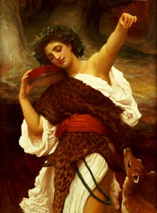 Bacchantin von Frederic Leighton