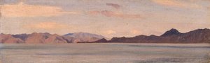 Küste Kleinasiens von Rhodos aus gesehen, 1867