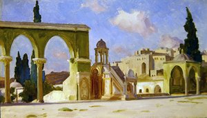El Haram, Jerusalem von Frederic Leighton