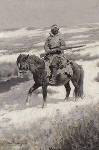 Ein Mandschurischer Bandit von Frederic Remington