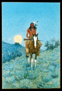 Der Außenseiter, 1909 von Frederic Remington
