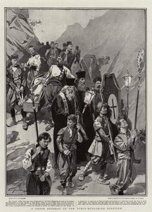 Ein griechisches Begräbnis an der türkisch-bulgarischen Grenze von Frederic de Haenen