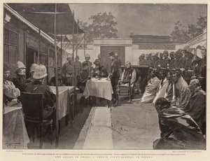 Die Alliierten in China, ein französisches Kriegsgericht in Peking