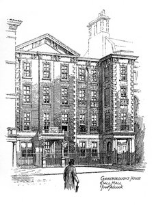 Gainsboroughs Haus, Pall Mall, London, 1912