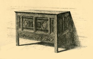 Eichentruhe, 1460-1480