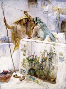 Die Nachbarn, Terrassen von Algier