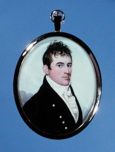 Porträtminiatur von James Drew, ca. 1805-10