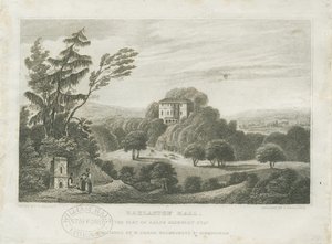 Barlaston Hall: Gravur von Frederick Calvert