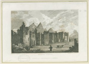 Tutbury Schloss - Schloss-Hof