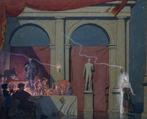 Tyltyl dreht den Diamanten im Palast des Luxus, 1911