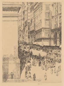 Fifth Avenue, Mittag, 1916