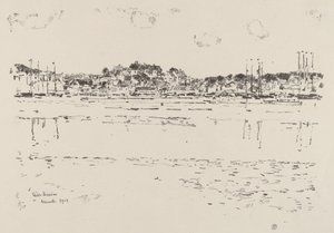 Binnenhafen von Frederick Childe Hassam