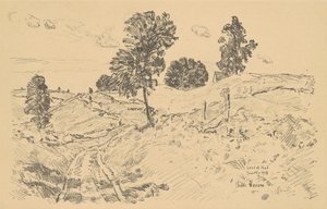 Landschaft, Land von Nod